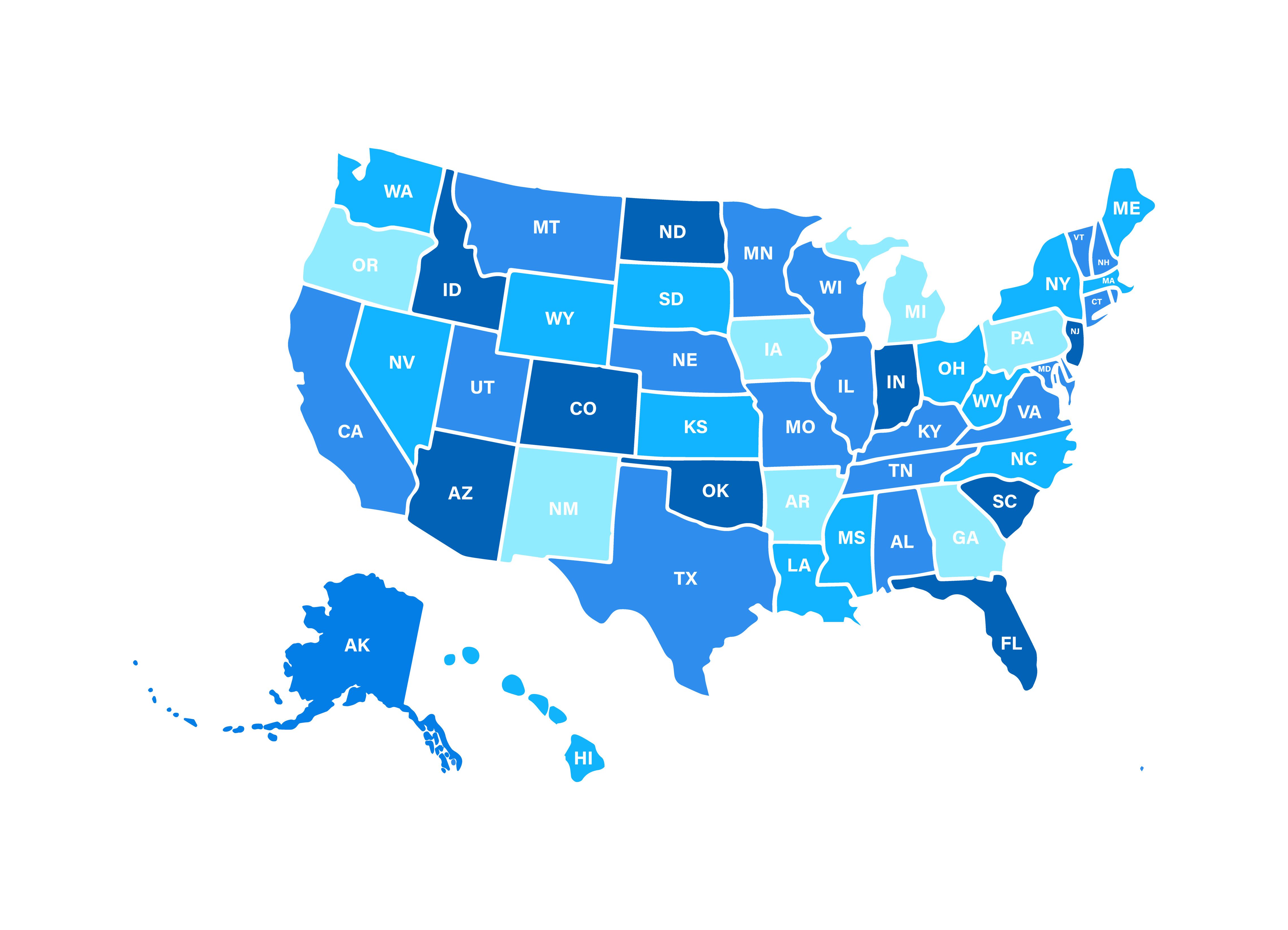 US map | Image Credit: iiierlok_xolms - stock.adobe.com